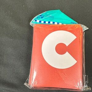 Colqu 100 count Red Card Holder Matte Card Sleeve for sports and game cards new